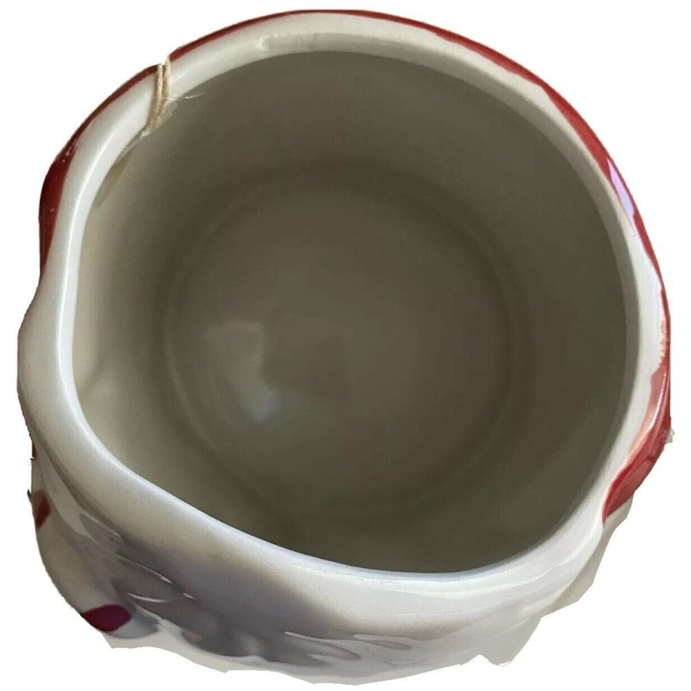 Whimsical Cupboard 10 Strawberry Street Gnome Santa Cookie Jar Canister 13" New - Picture 8 of 11